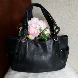Cole Haan Black Leather Handbag